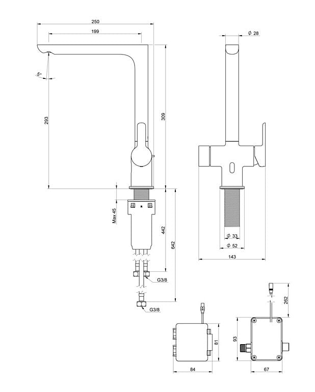 GUSTAVSBERG - Köksblandare Estetic Duo