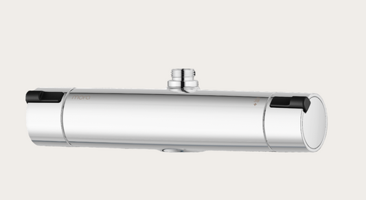 MORA - MMIX II  Termostat duschblandare  Dubbla backventiler utlopp upp 160 c/c