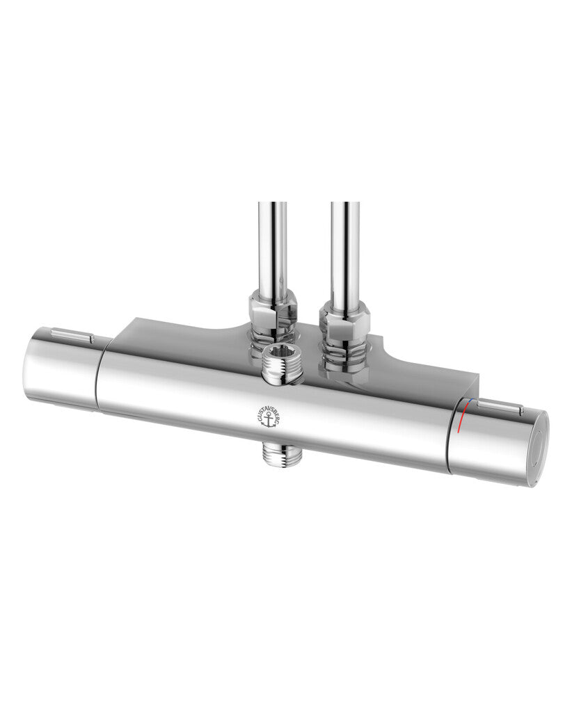 GUSTAVSBERG - Duschblandare Nya Nautic termostat utlopp upp/ned 40 c/c