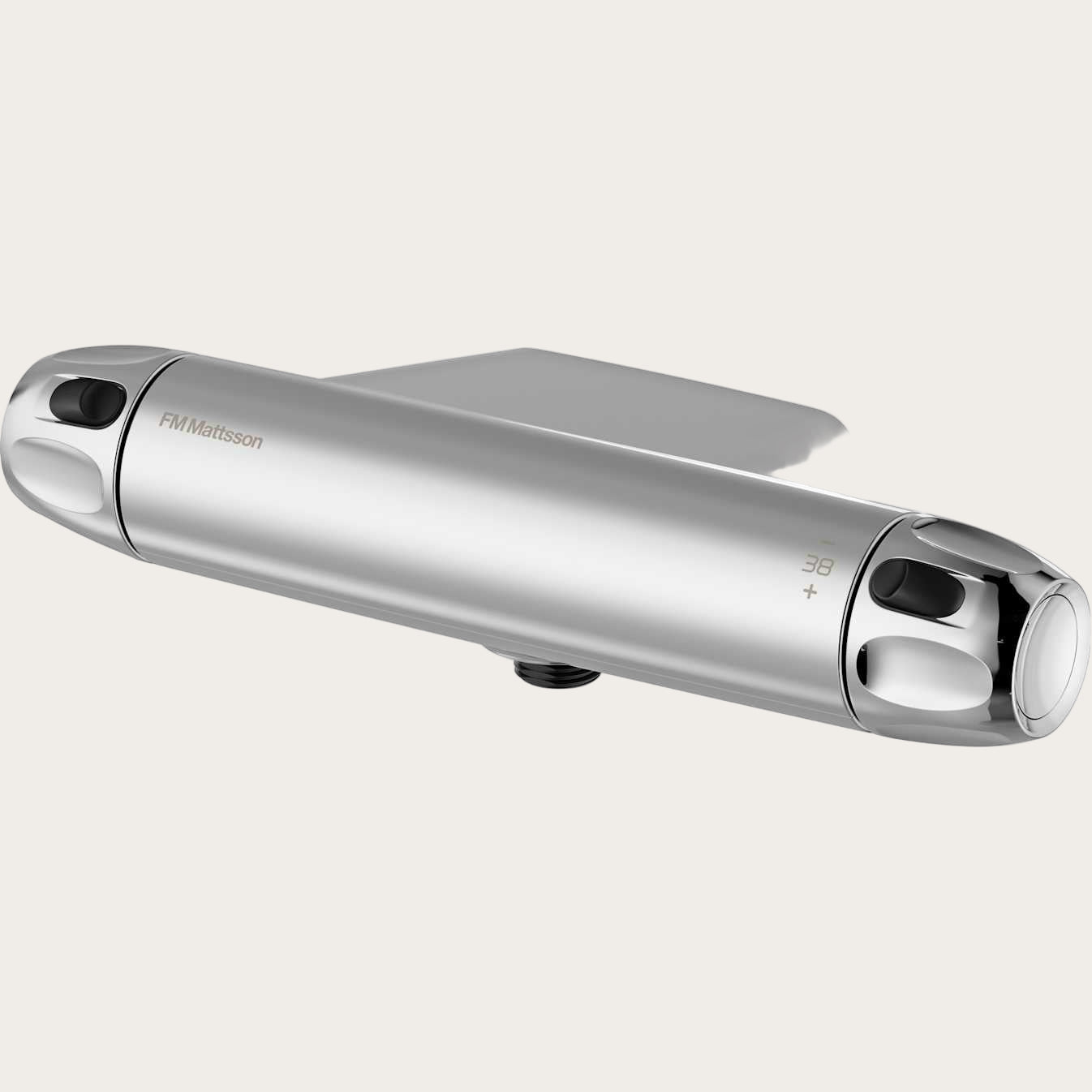 FMM 9000XE  Termostat duschblandare Inlopp ned/utlopp ned  40 c/c Tryckbalanserad Dubbla backventiler Blyfri.