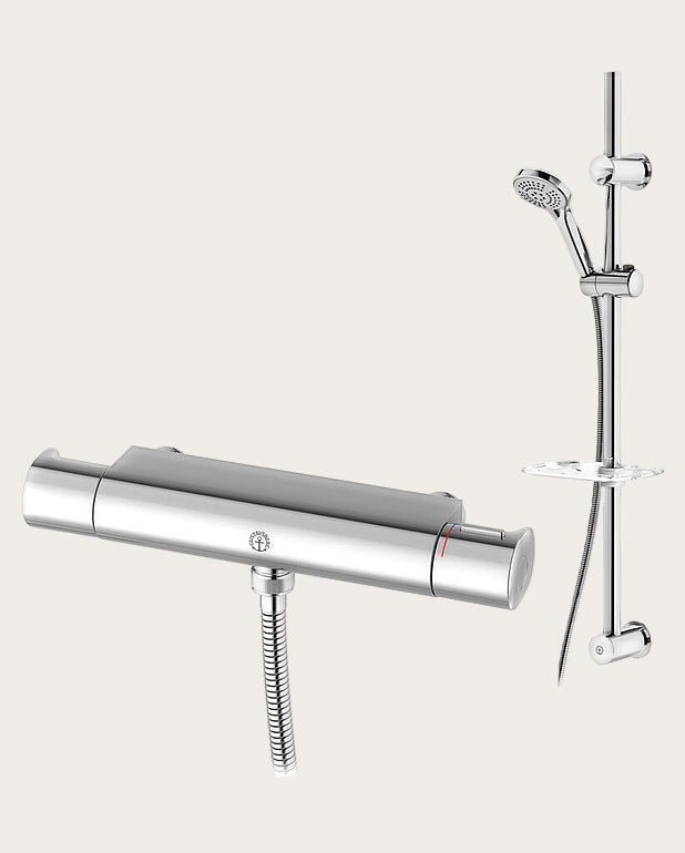 GUSTAVSBERG - Duschpaket Atlantic 2.1  termostat 160 c/c