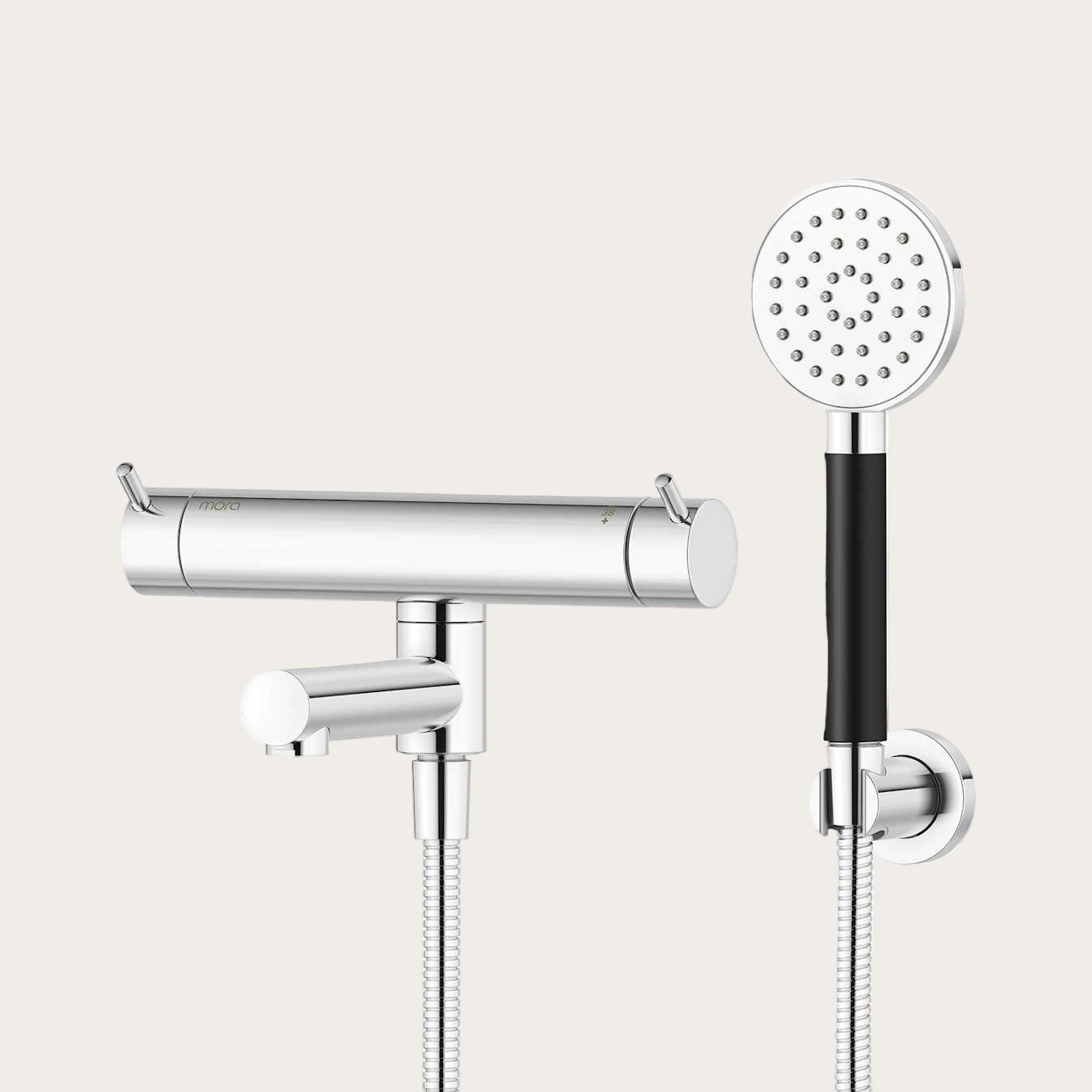 MORA - Badkarsblandare INXX II krom c/c 160